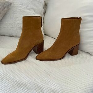 Leather and Suede boots NEVER WORN